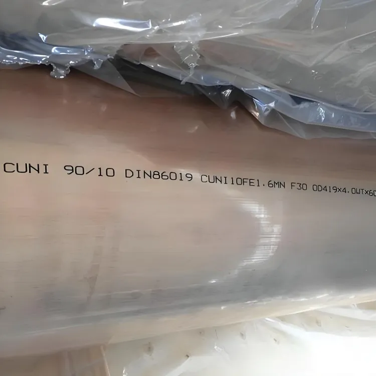 Tabung Nikel Tembaga ASTM B111 C70600 90/10